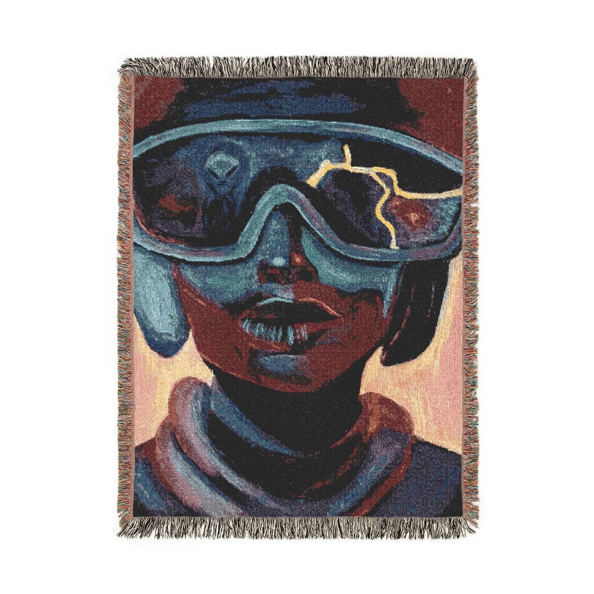 The Last Run Woven Blanket Jessica Specter