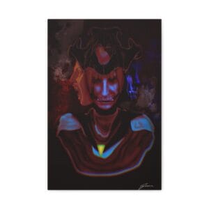 Surrealism contemporary art print stretched canvas