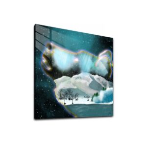 spirit of the bear acrylic art print