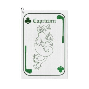 Pisces Zodiac Sign Golf Towel Jessica Specter